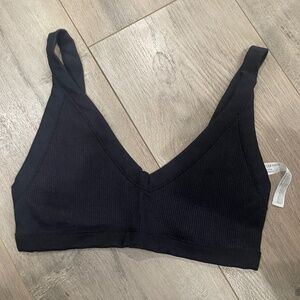Black bralette
